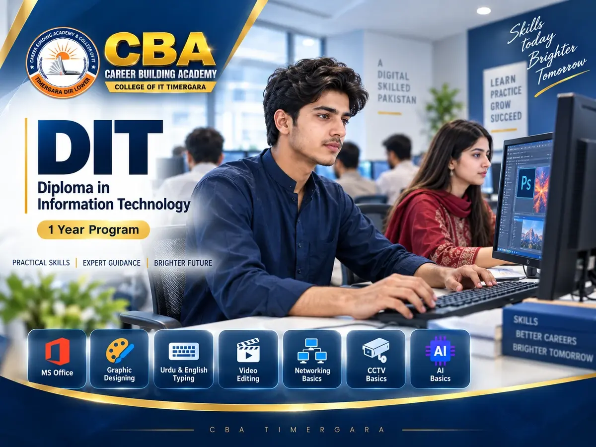 CBA Diploma in Information Technology course artwork
