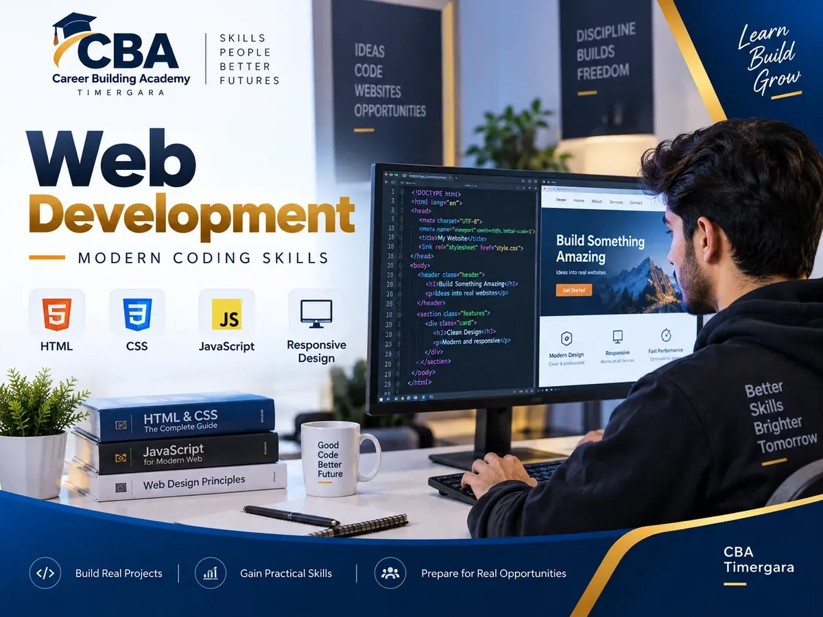 CBA Web Development course artwork